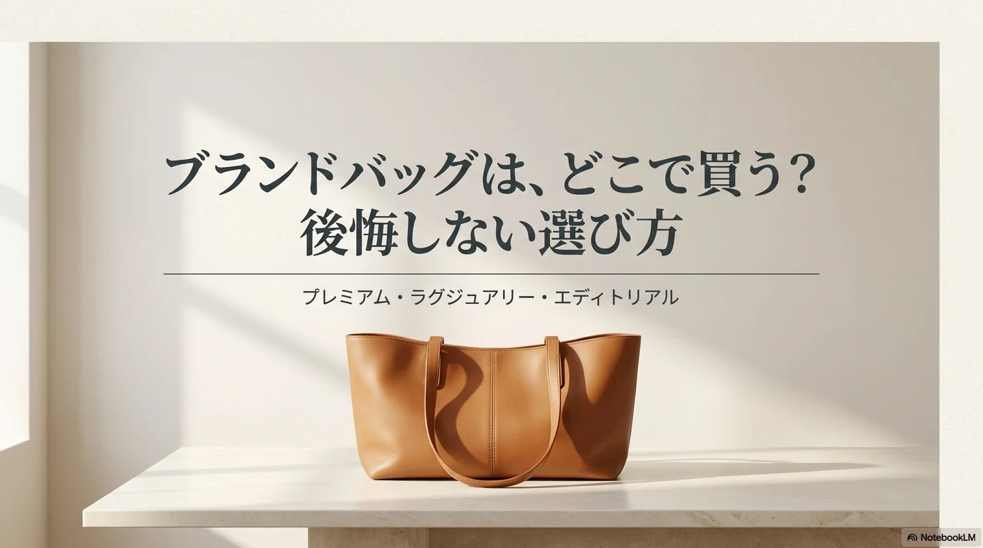 ブランドバッグはどこで買う?完全ガイド
