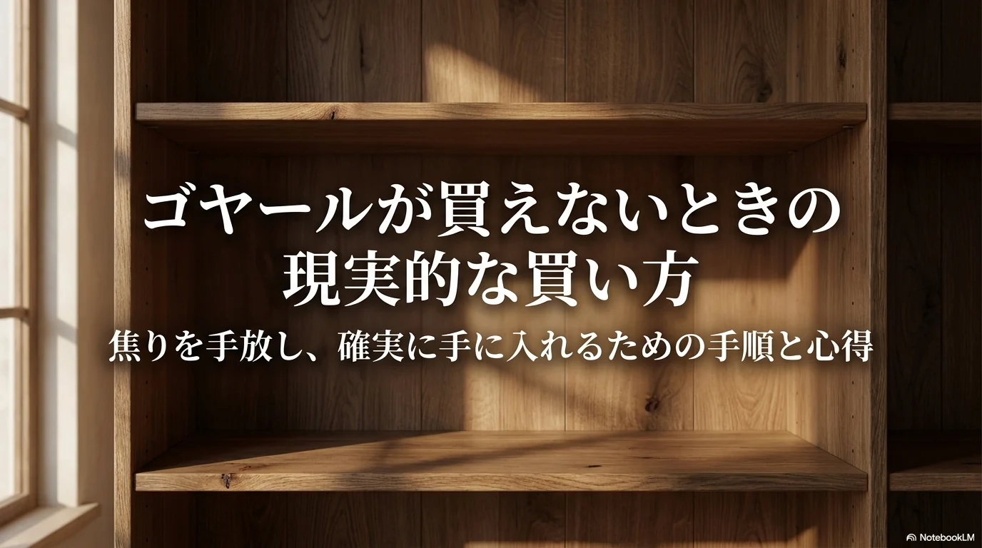 ゴヤールが買えないときの現実的な買い方