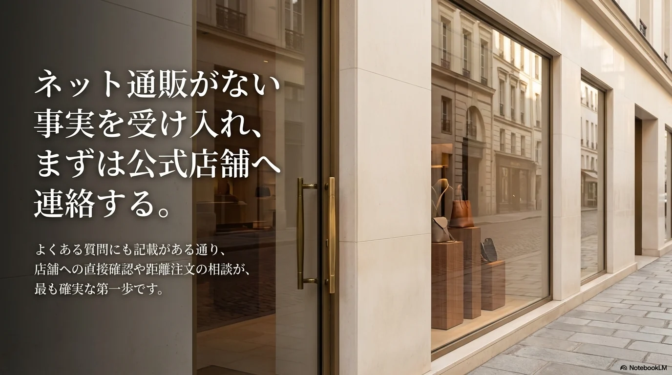 ゴヤールの公式店舗へ連絡する前に確認したい購入手順